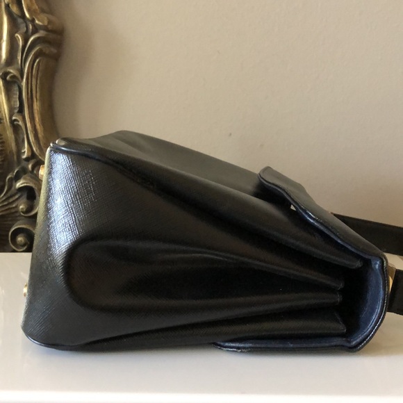 KORET Vintage Saffiano Leather Bag Top Holder - Picture 7 of 16